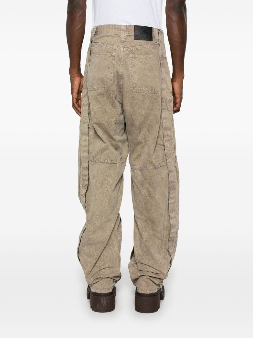removable-panels cargo pants - 4