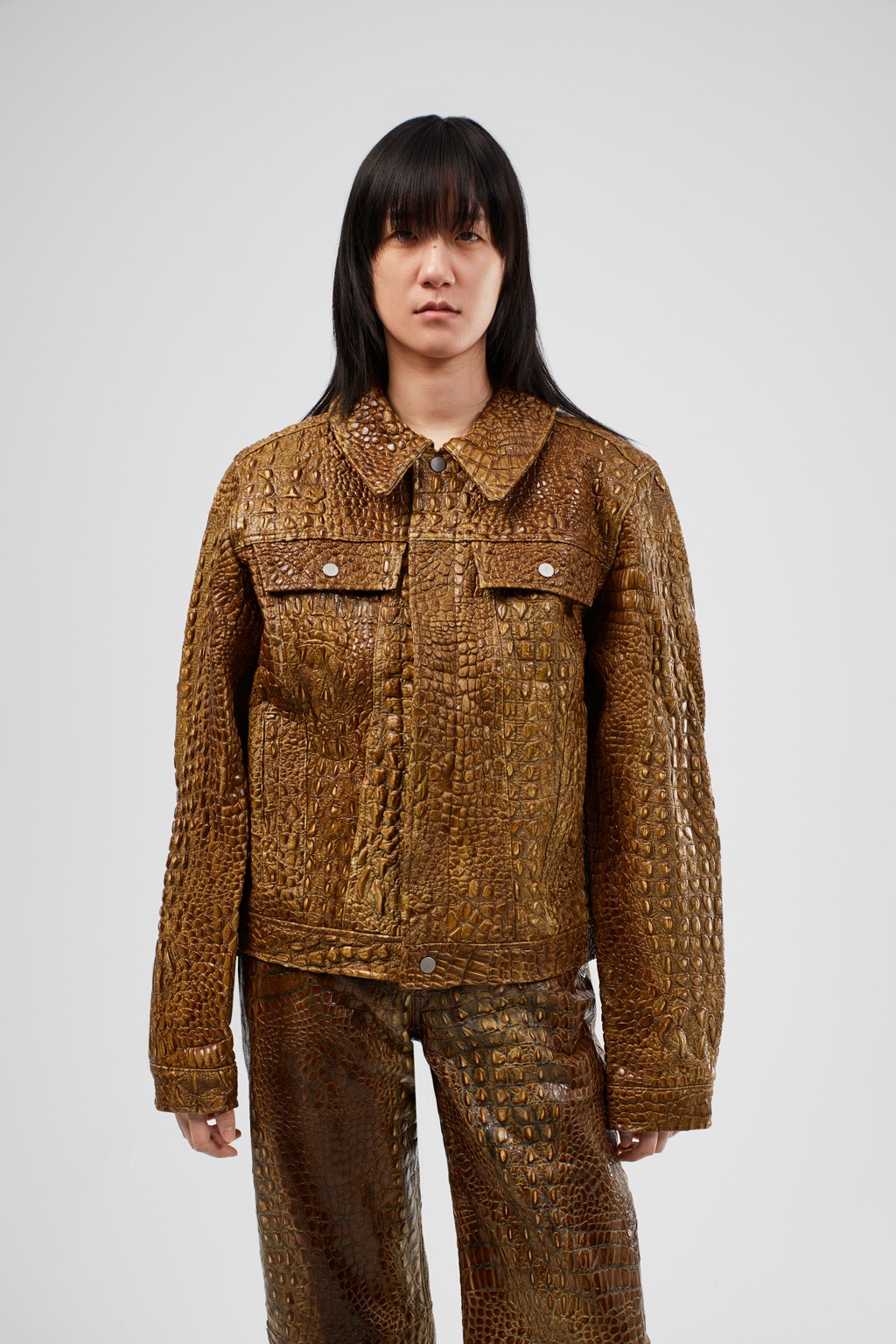 Brown Leather Jacket - 2