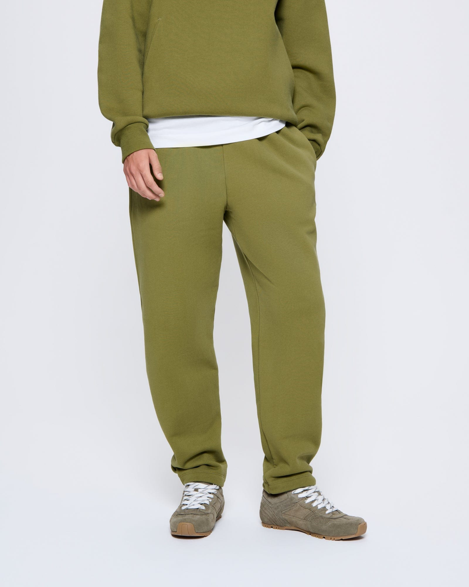 Womens DNA Barrel-Leg Track Pants - Highland Green - 3