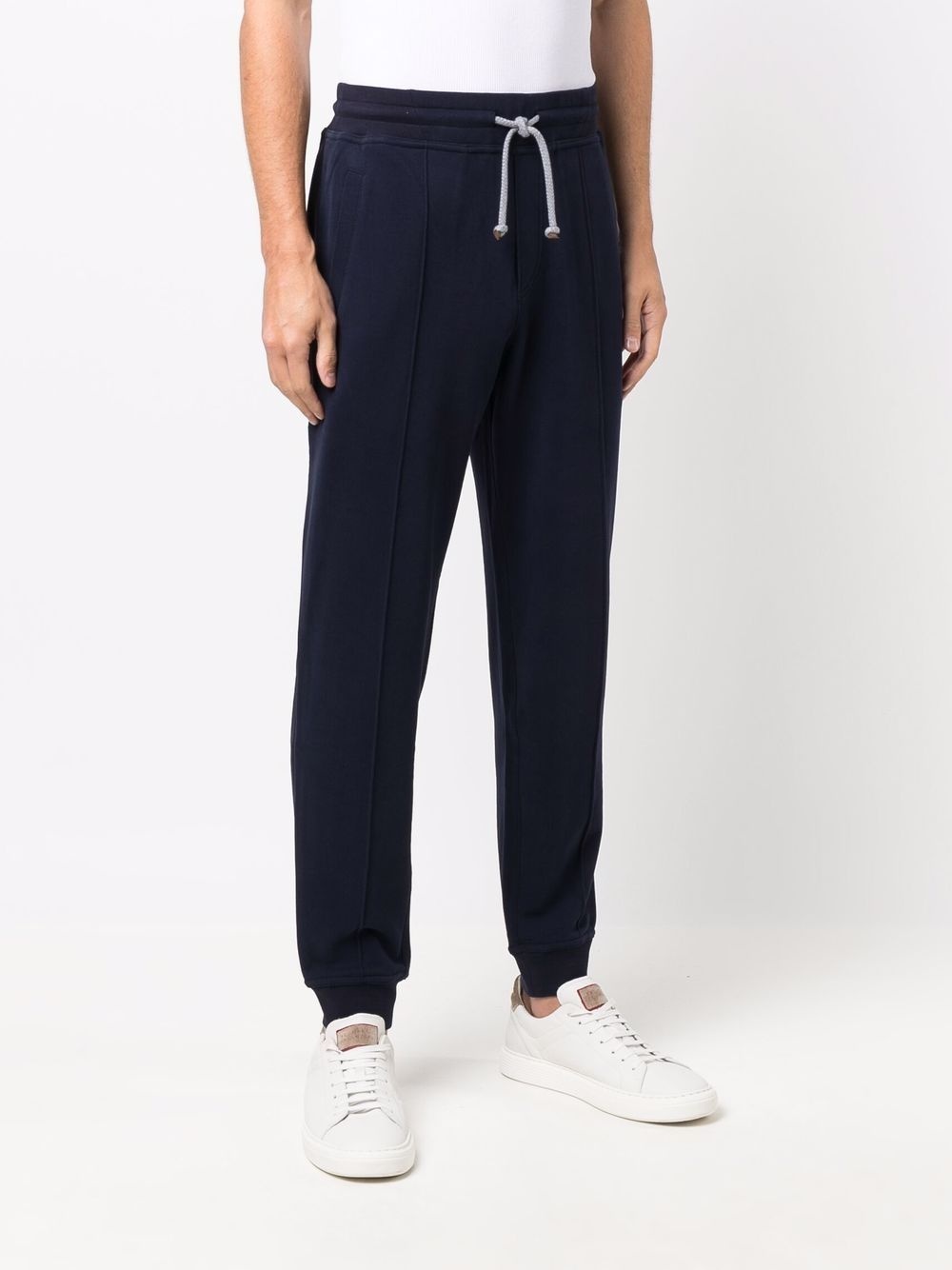 slim cut track pants - 3