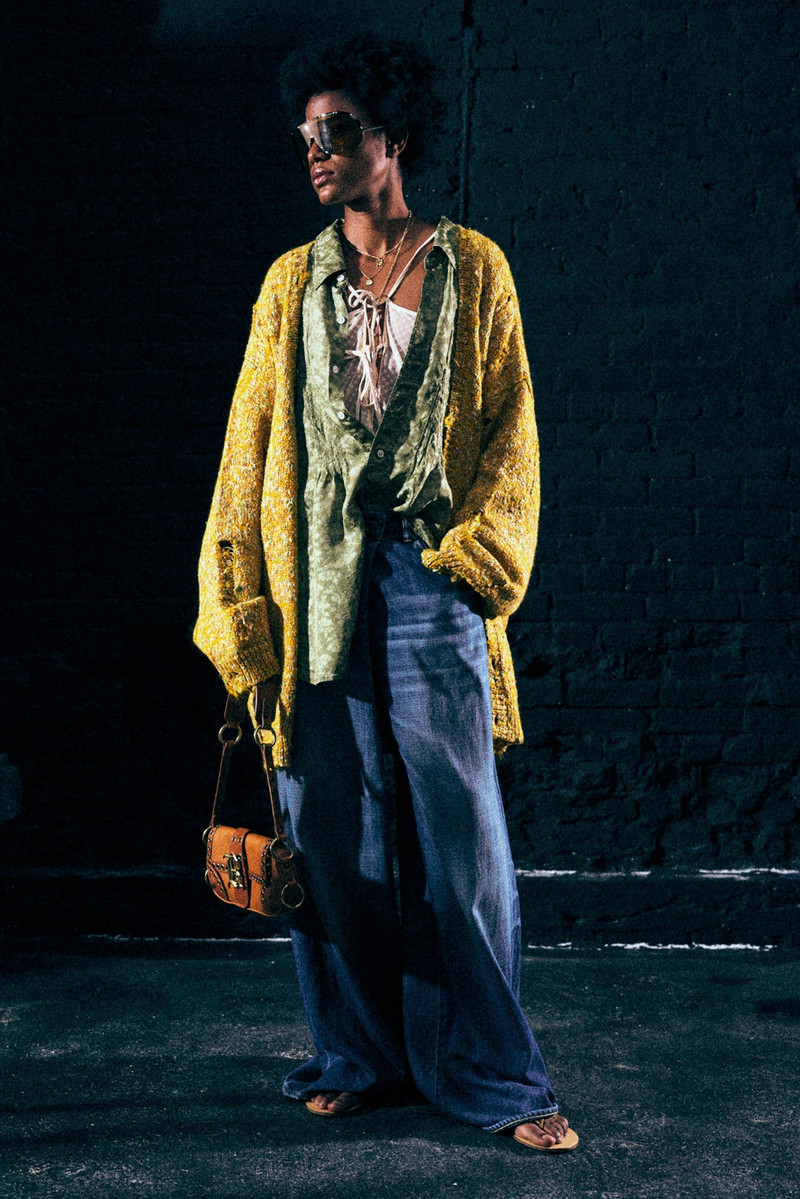 R13 DISTRESSED OVERSIZED CARDIGAN outlook