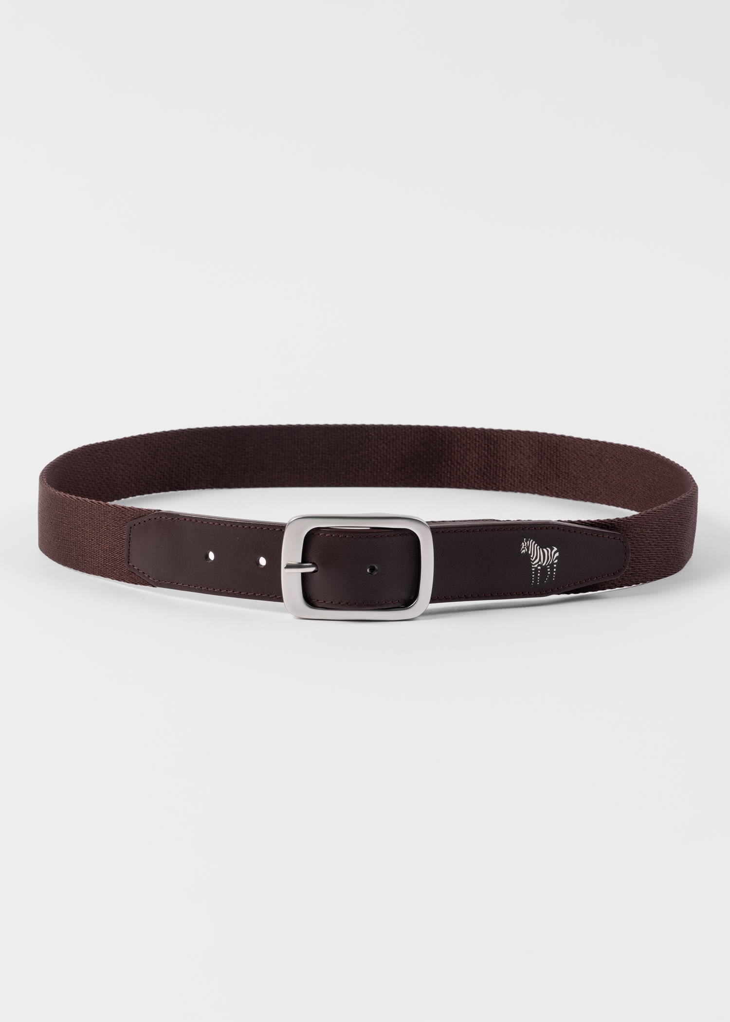 Webbing Zebra Logo Belt - 4