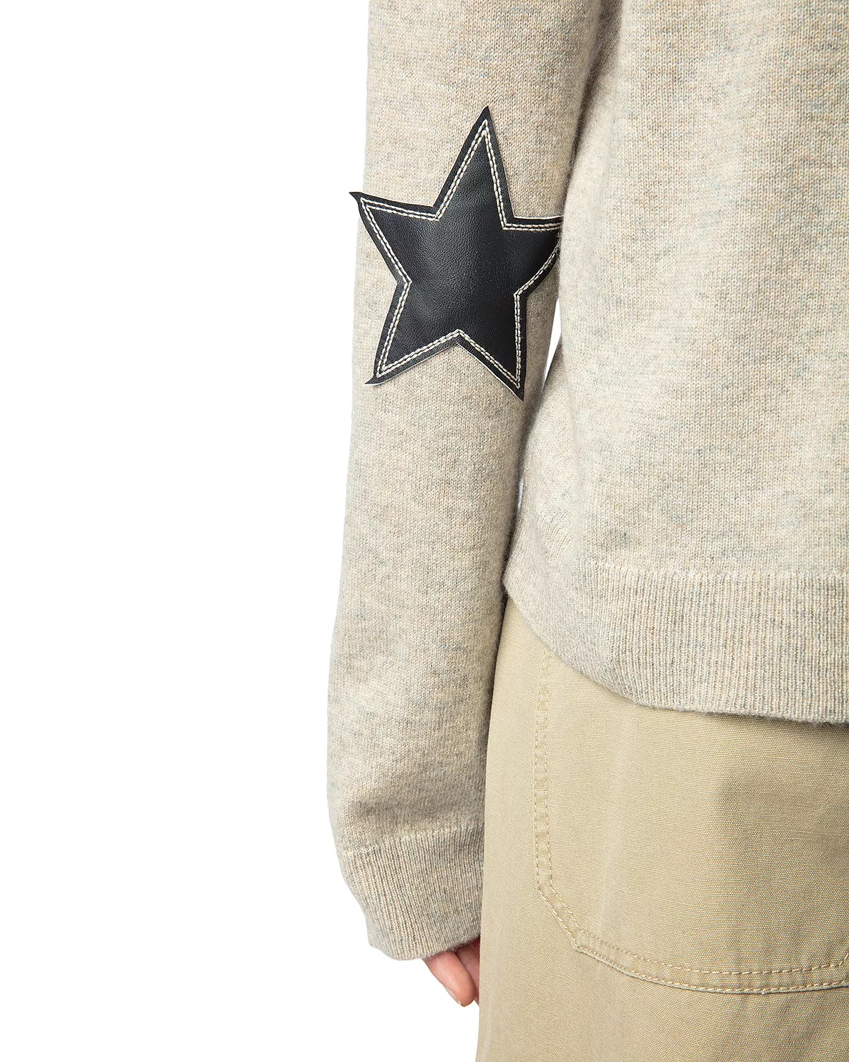 Vivi Lightning Bolt Patch Sweater - 5