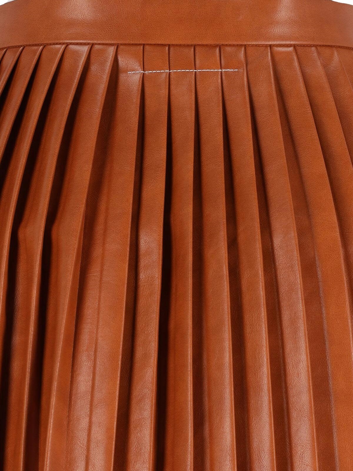 PLEATED MIDI SKIRT - 4
