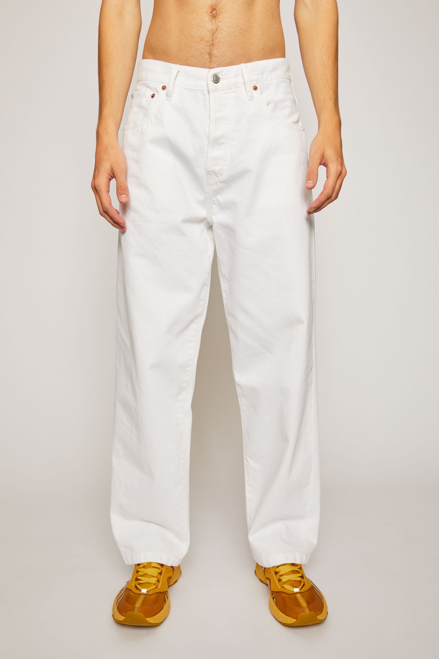 Loose fit jeans white - 7