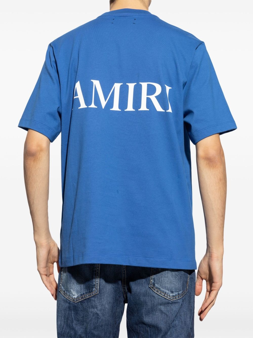 logo-print cotton T-shirt - 4