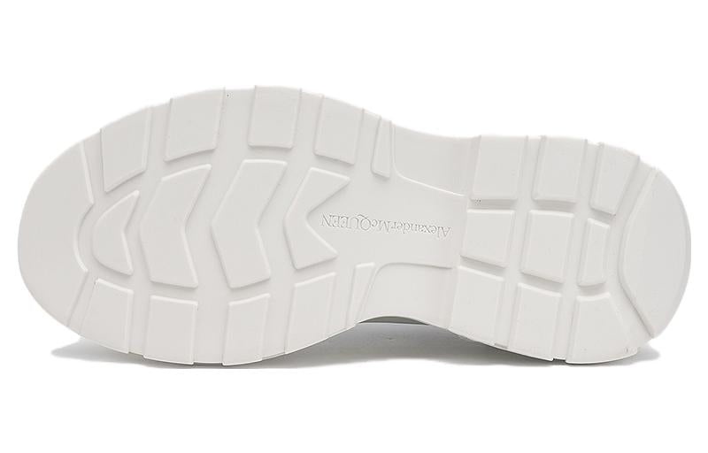 Alexander McQueen Tread Slick Lace-up Shoes 'White Multi' 711108WIATC9583 - 4