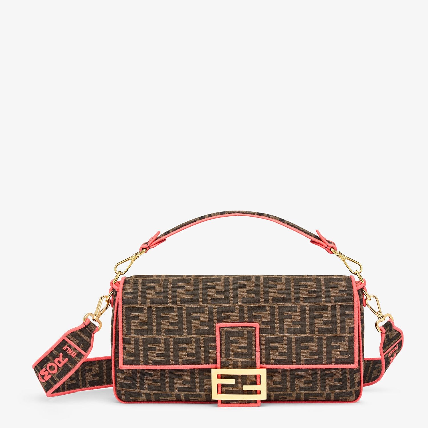 Fendi Roma/Amor fabric bag - 1