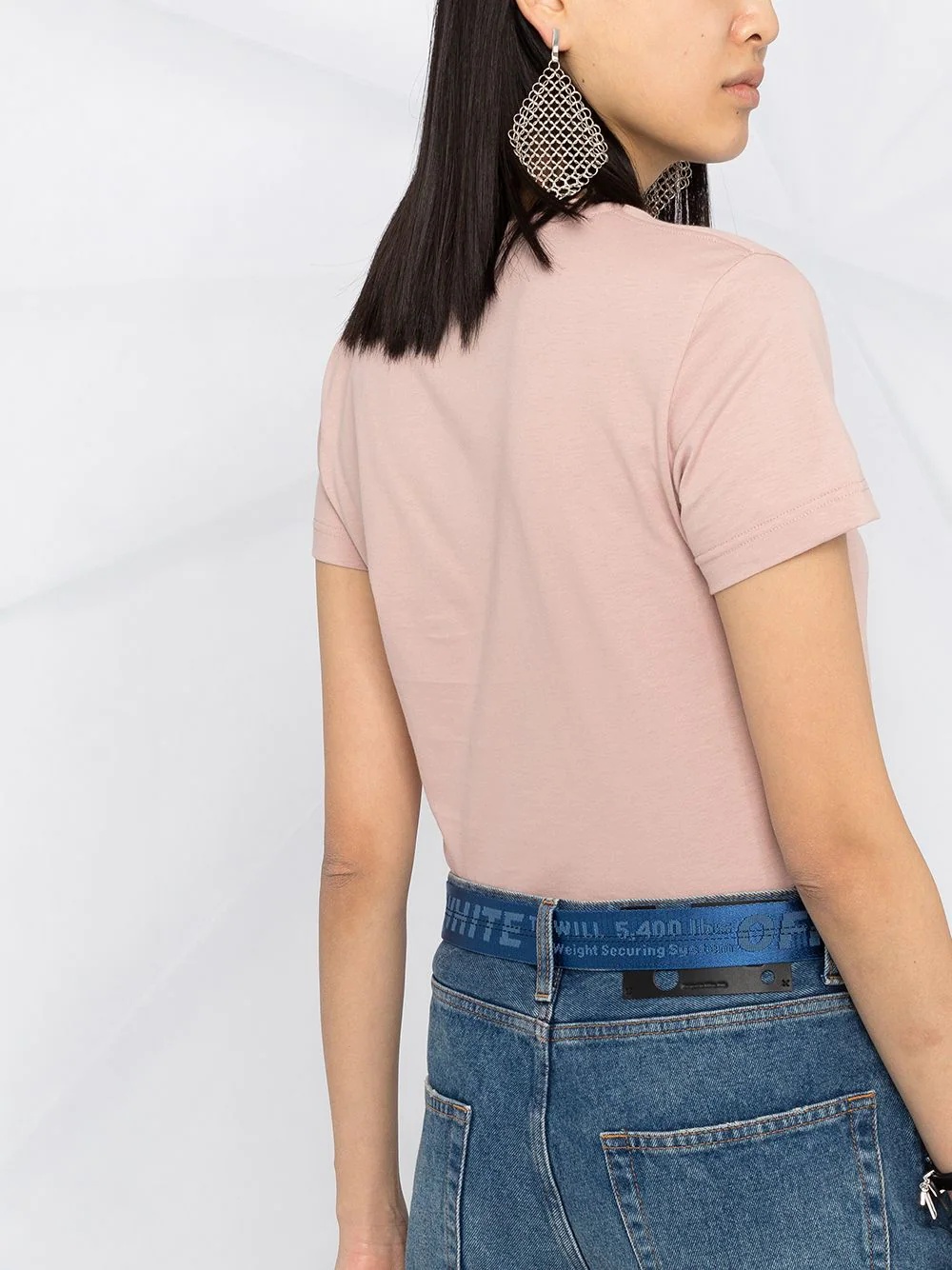 logo patch T-shirt - 5
