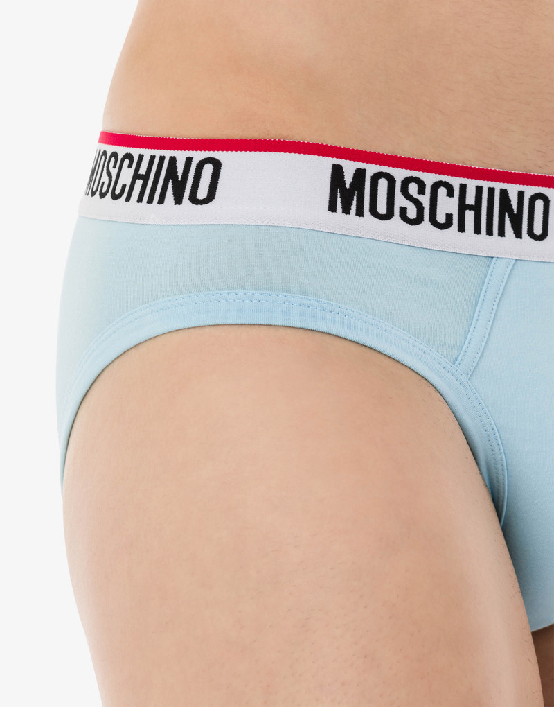 Moschino SET OF 2 LOGO BAND BRIEFS outlook
