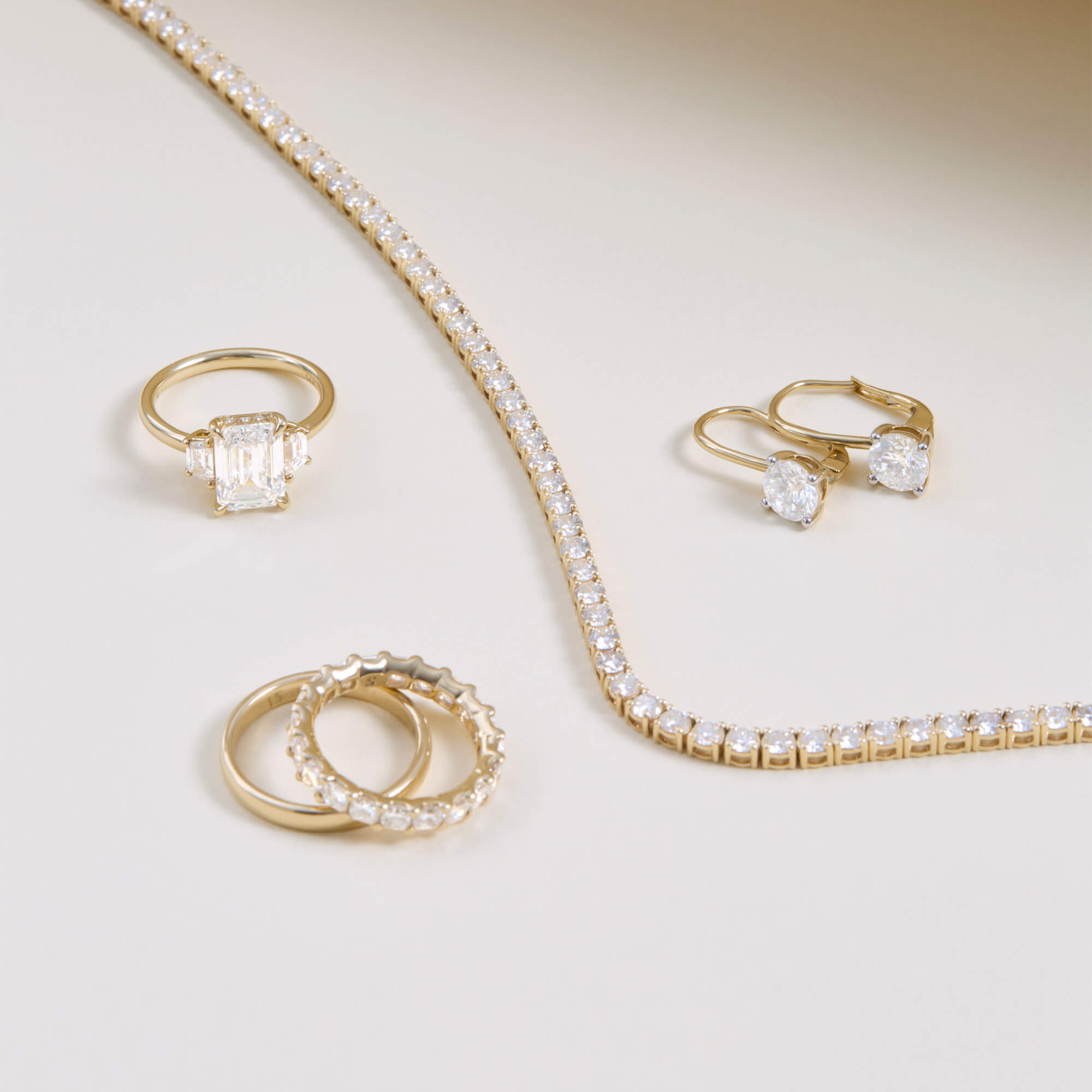LAB-Created Princess Eternity Band - 6