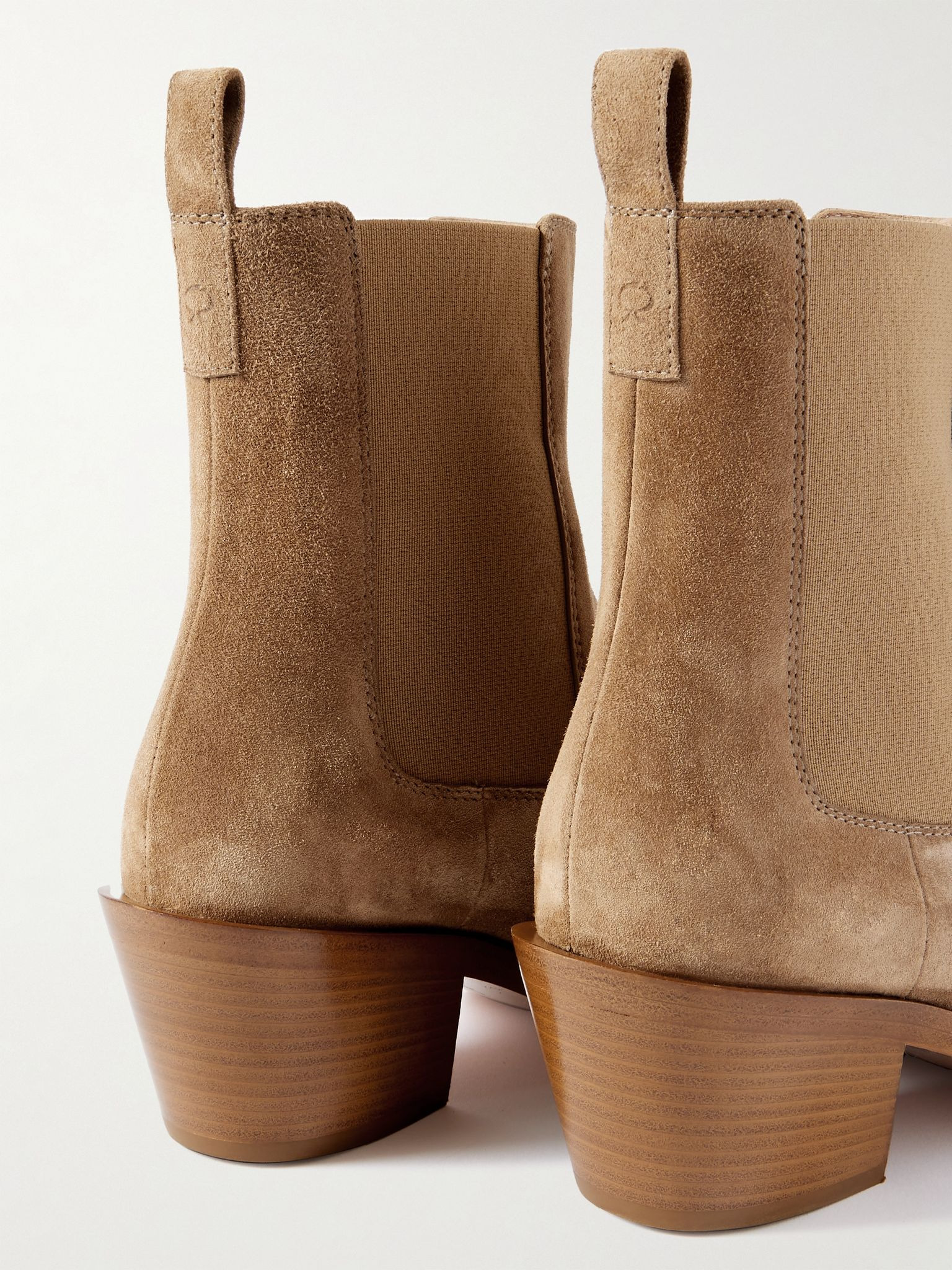 Wylie 60 suede Chelsea boots Camel - 4