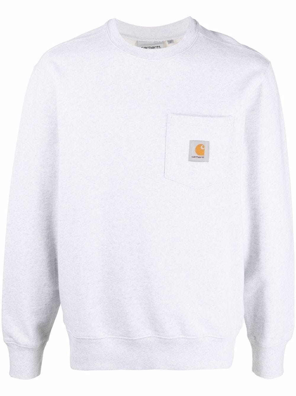 chest logo-patch jumper - 1