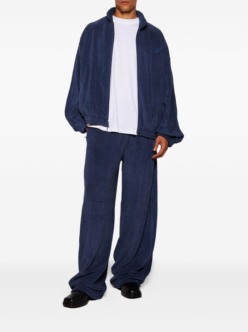 Alexander Wang fleece zip-up track jacket outlook