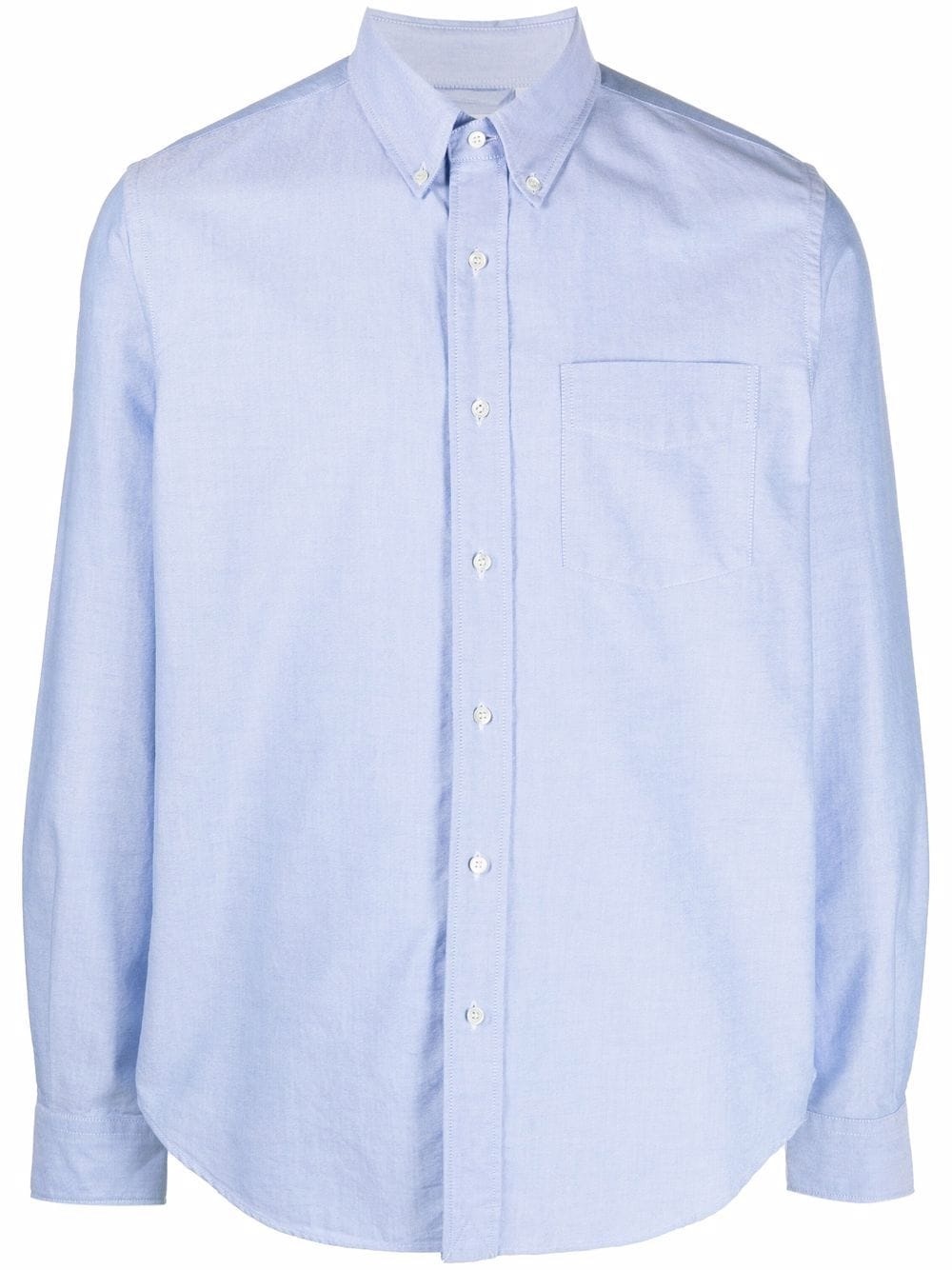 button-down cotton shirt - 1