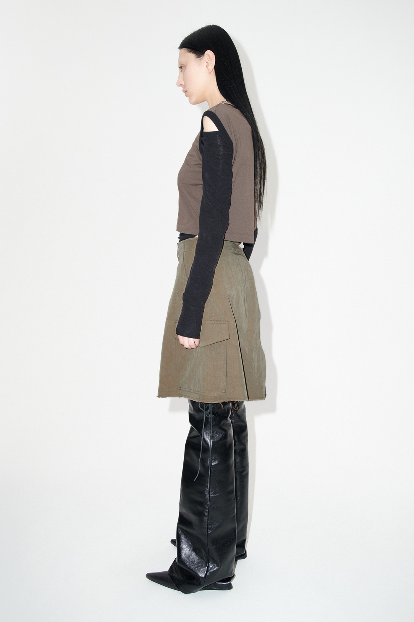 Cargo Skirt Pine High Twist Solaro - 4