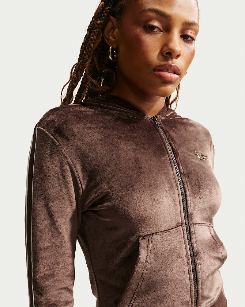 Nike Sportswear Women's Full-Zip Long-Sleeve Hooded Top 3