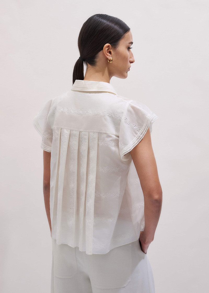 Collared Swing Blouse 4