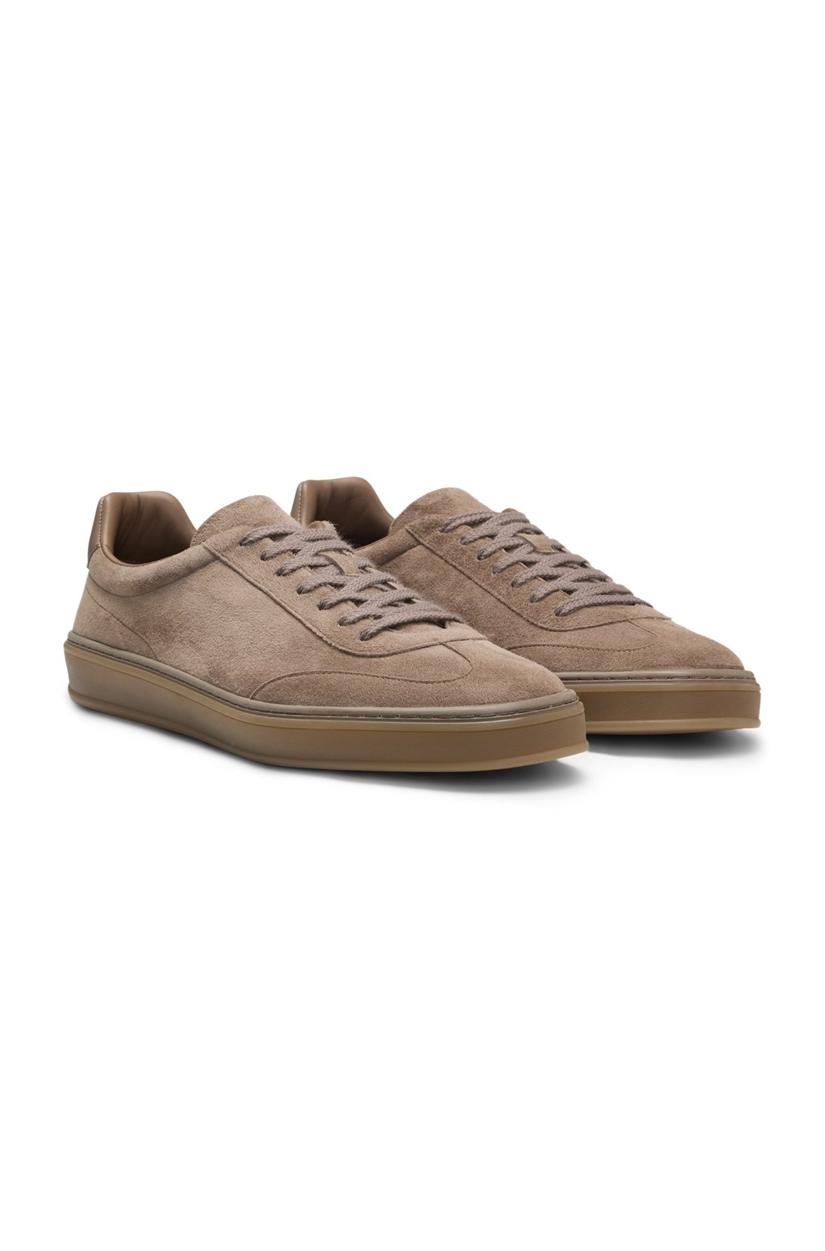 BECKHAM X BOSS LOW-TOP TRAINERS IN SUEDE - 2