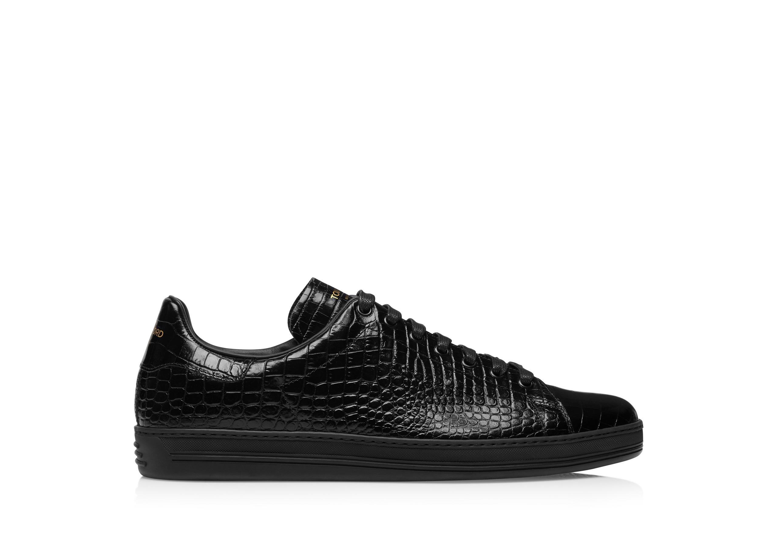 PRINTED ALLIGATOR WARWICK SNEAKER - 1