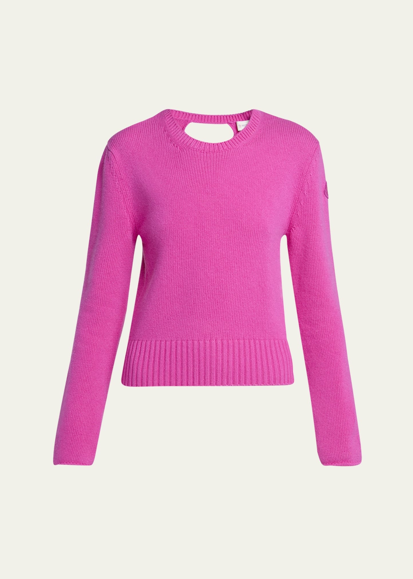 Wool-Cashmere Crewneck Sweater - 1