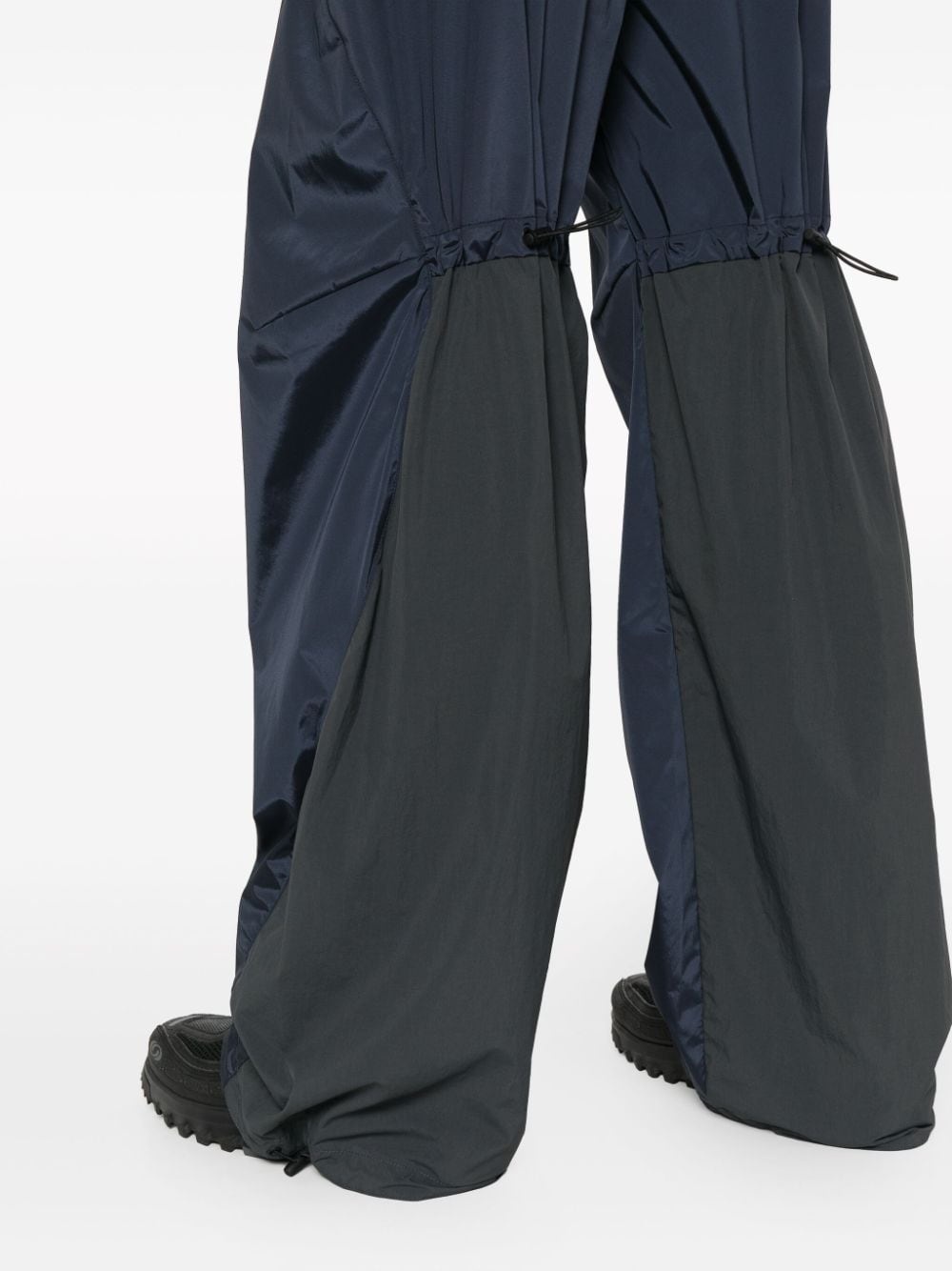 panelled lightweight trousers - 5