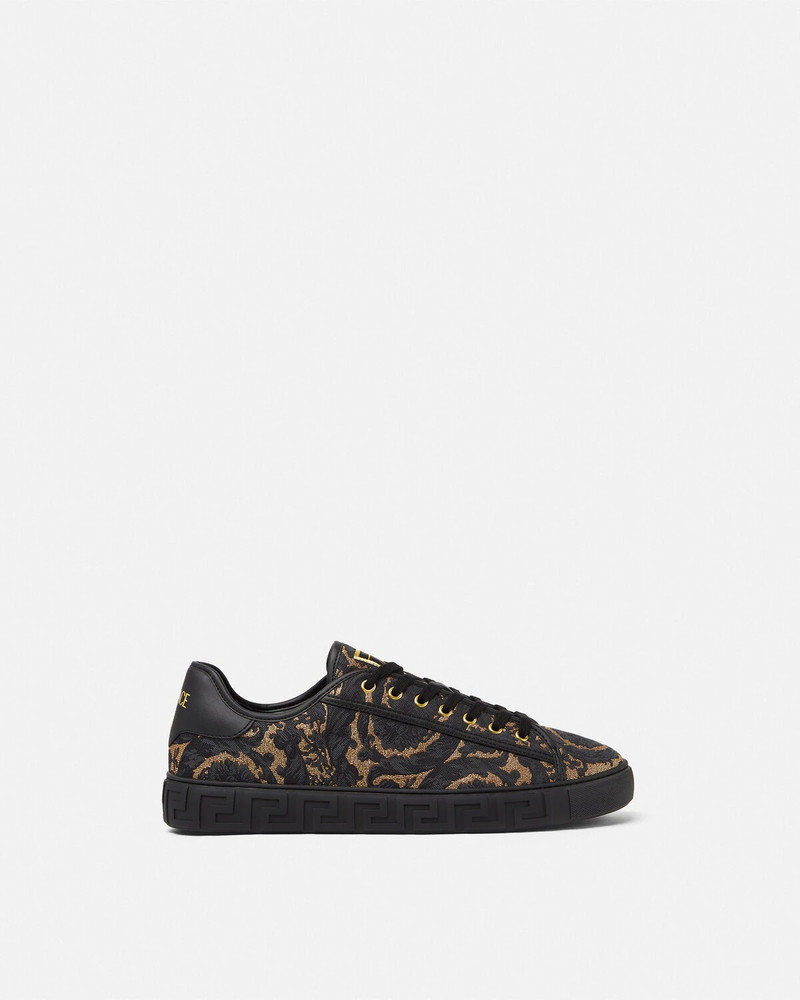 Barocco Jacquard Greca Sneakers - 1