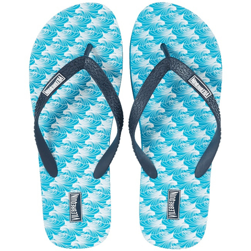 Vilebrequin Men Flip Flops Micro Waves outlook