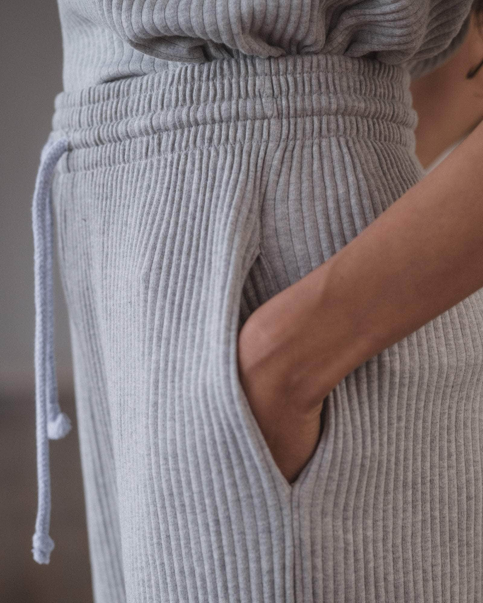 Sweatpants - Organic Cotton Rib - 5