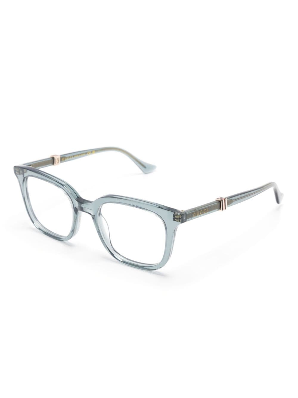 square-frame glasses - 2