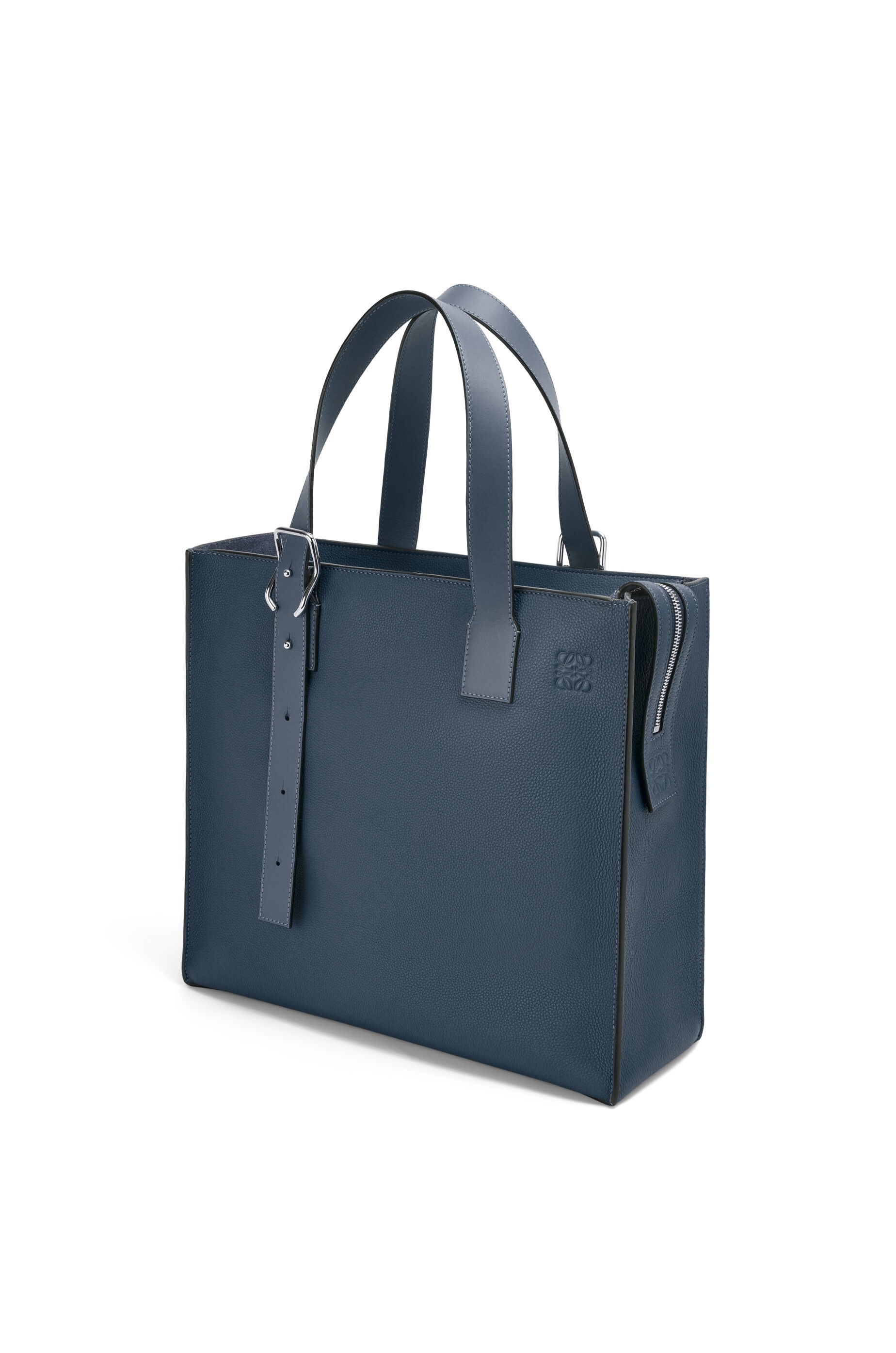 Loewe Buckle Zip tote in soft grained calfskin | REVERSIBLE