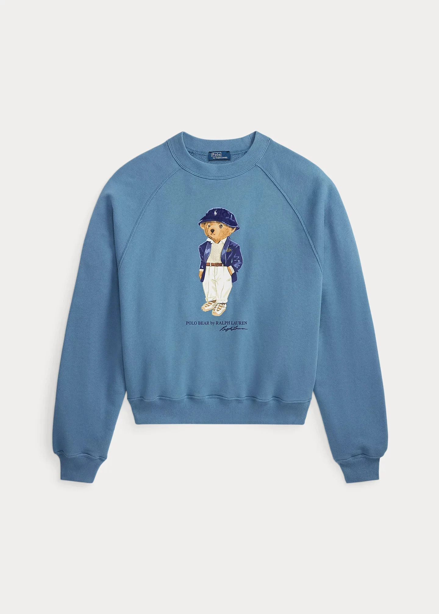 Polo Bear Lightweight Fleece Crewneck - 1