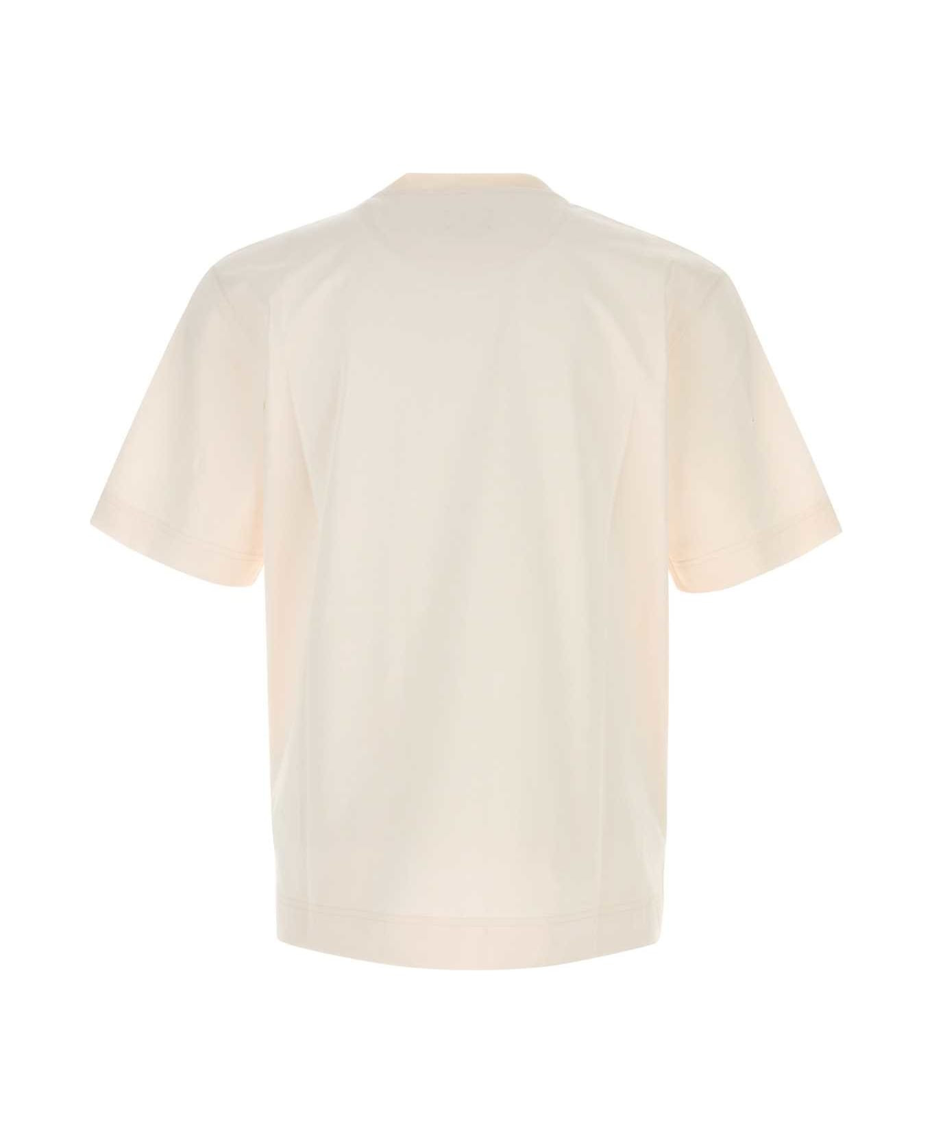 Ivory Cotton T-shirt - 2