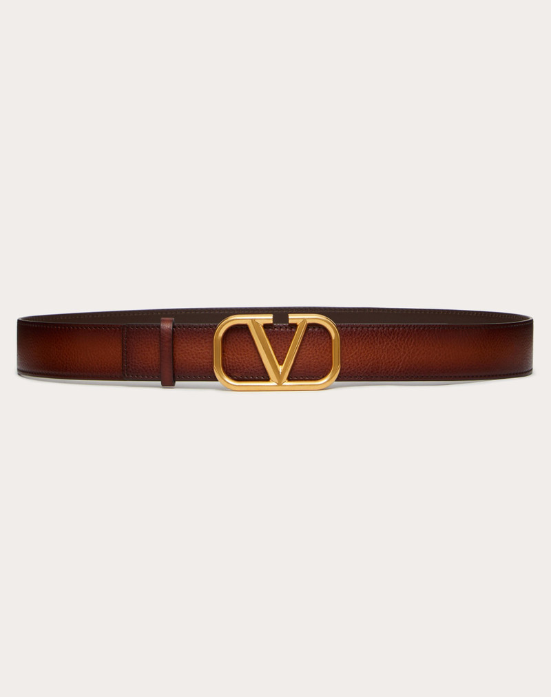 VLOGO SIGNATURE BELT IN OMBRÉ COWHIDE 1