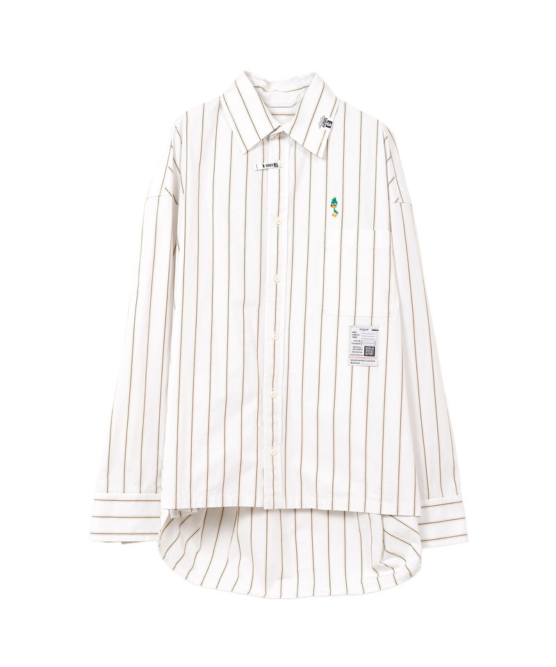LEON Embroidery Stripe Shirt 23