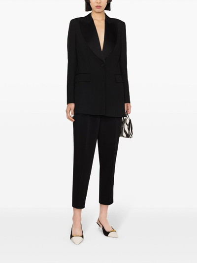 Moschino single-breasted cady blazer outlook
