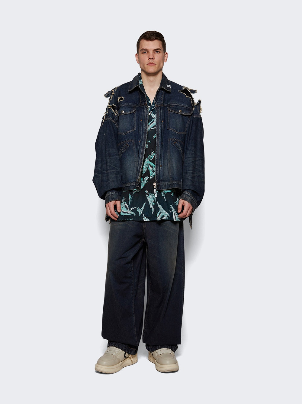 Light Wide Jeans Indigo - 5