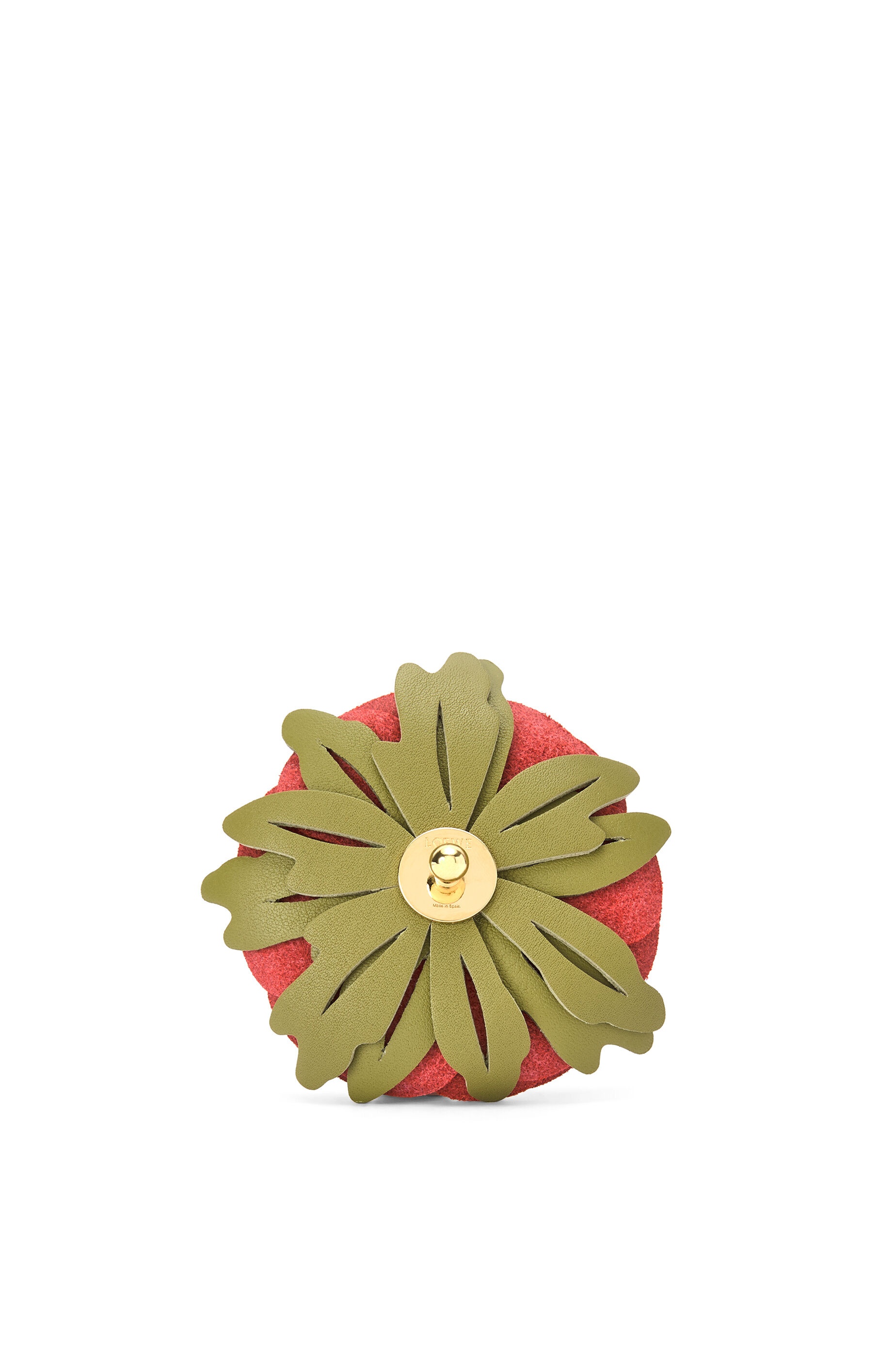 Pansy stud flower in classic calfskin - 3