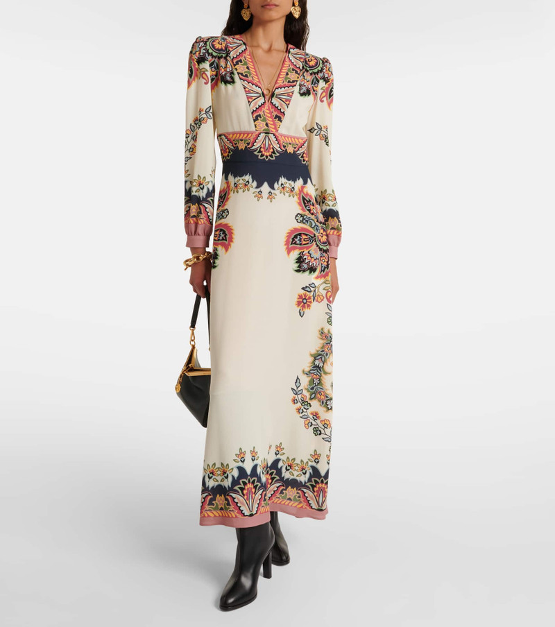 Etro Printed midi dress outlook