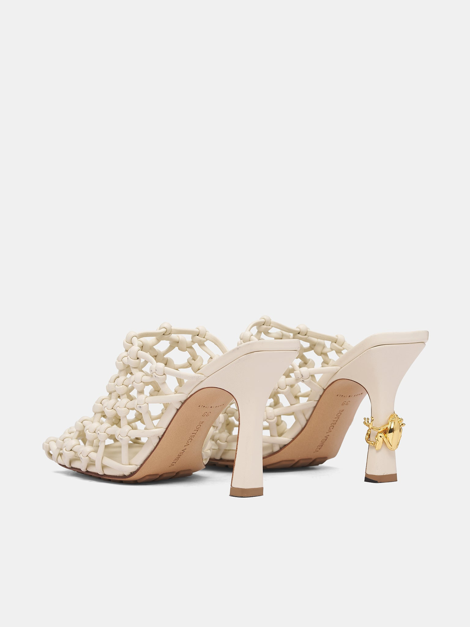 Sand Leather Braided Riva Mules - 6
