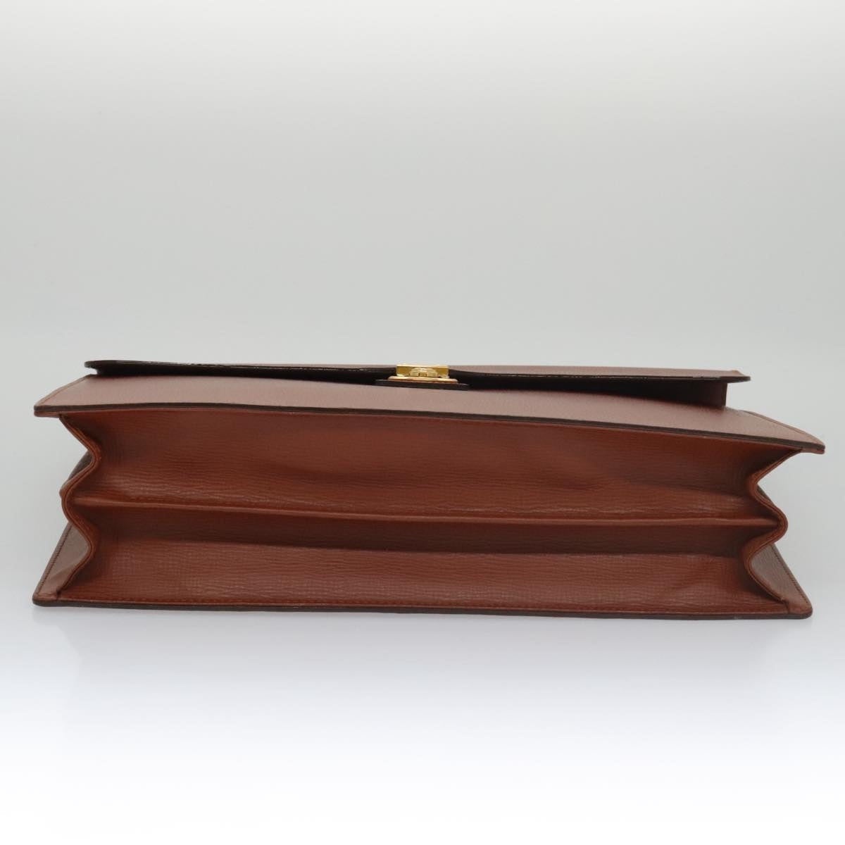 Burberry Business Bag Leather Brown - 5