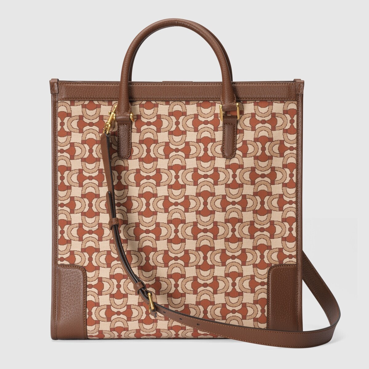 Interlocking G Horsebit jacquard tote - 5