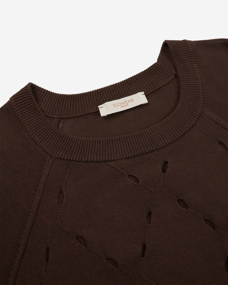 SLOWEAR Regular fit crêpe cotton jumper outlook