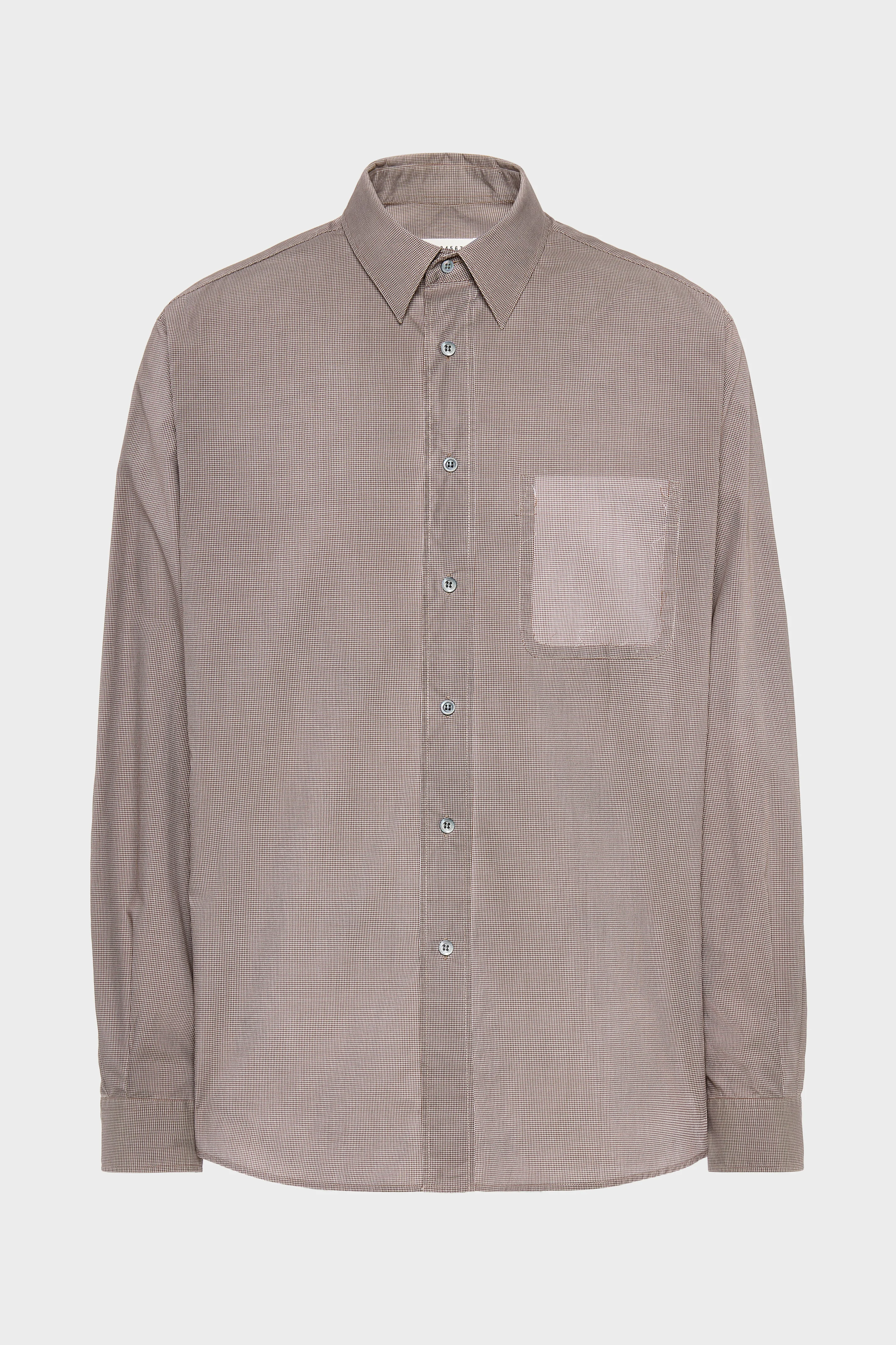 Long-Sleeve Cotton Shirt - 1