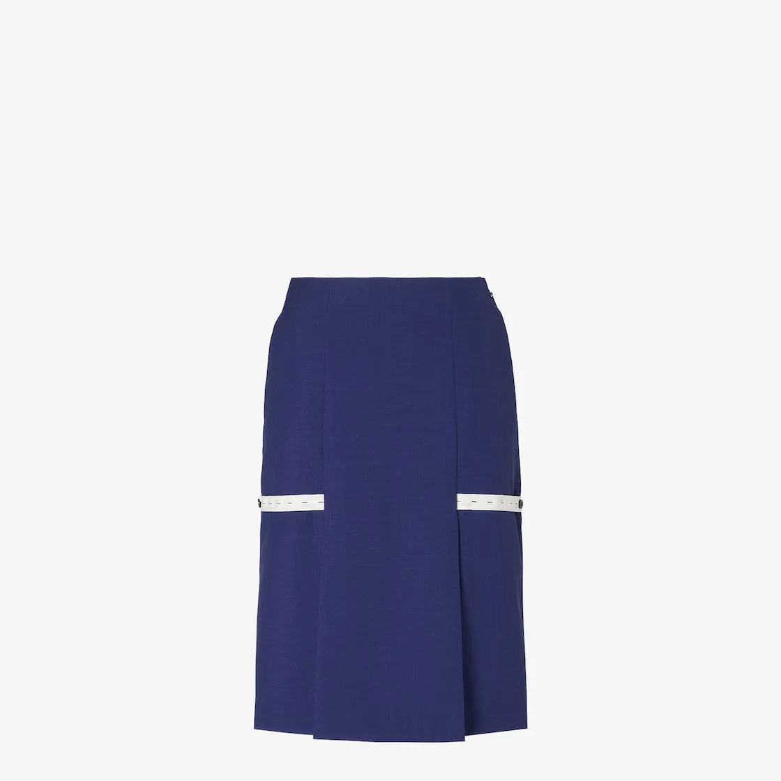 Skirt Dark blue mohair fabric skirt - 1
