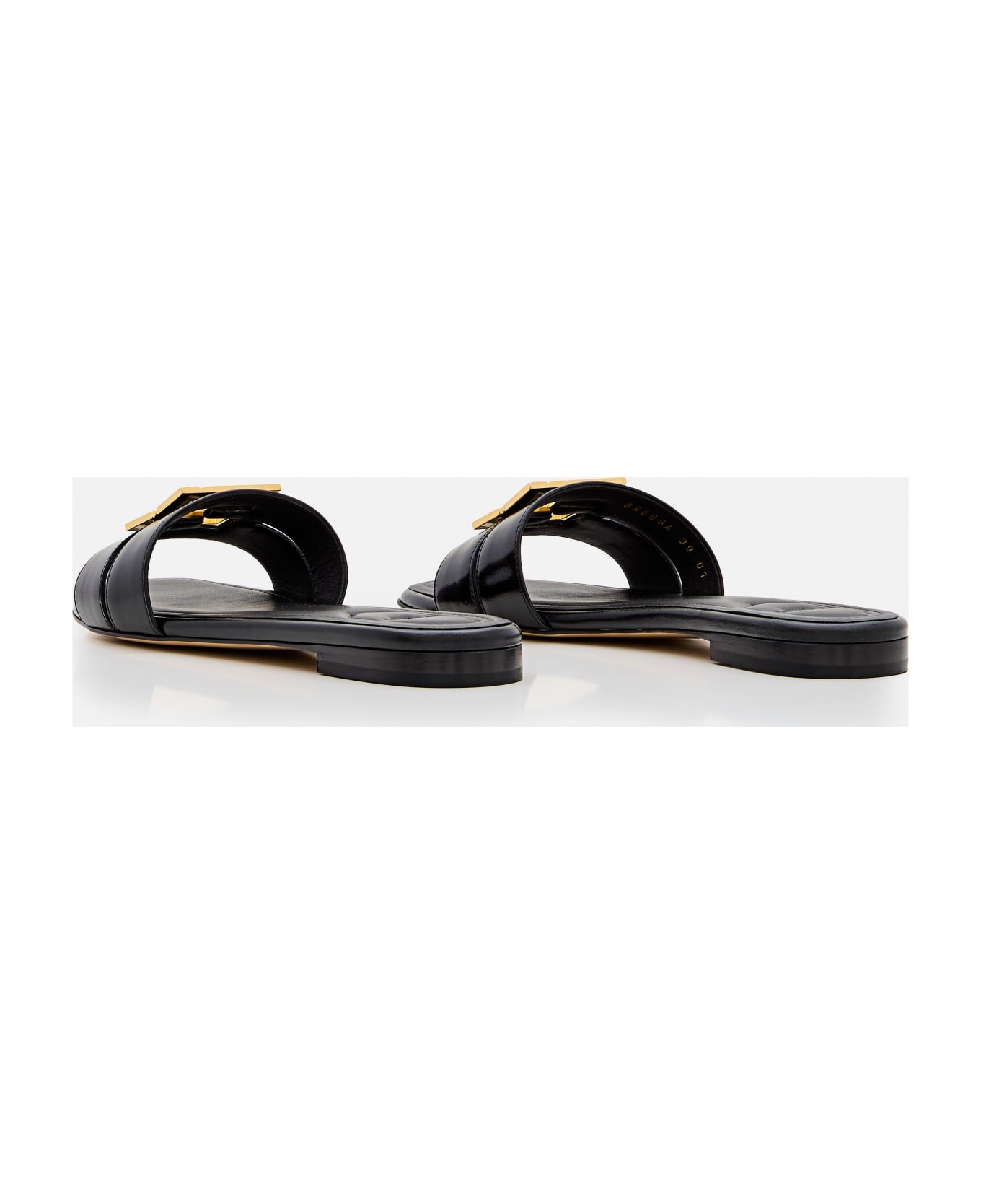 Leather Flat Sandals - 2