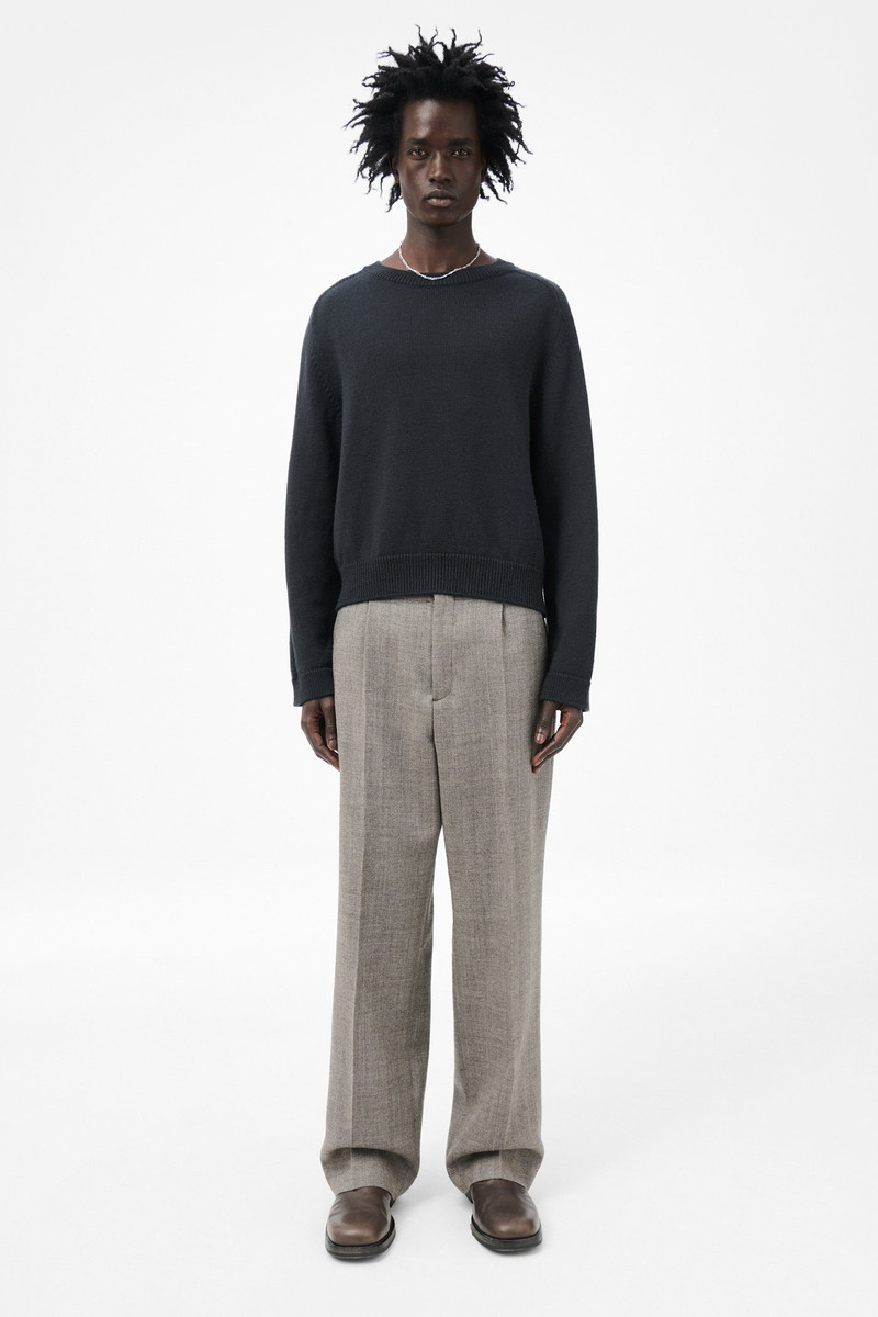 Our Legacy True Roundneck Off Black Rustic Merino outlook