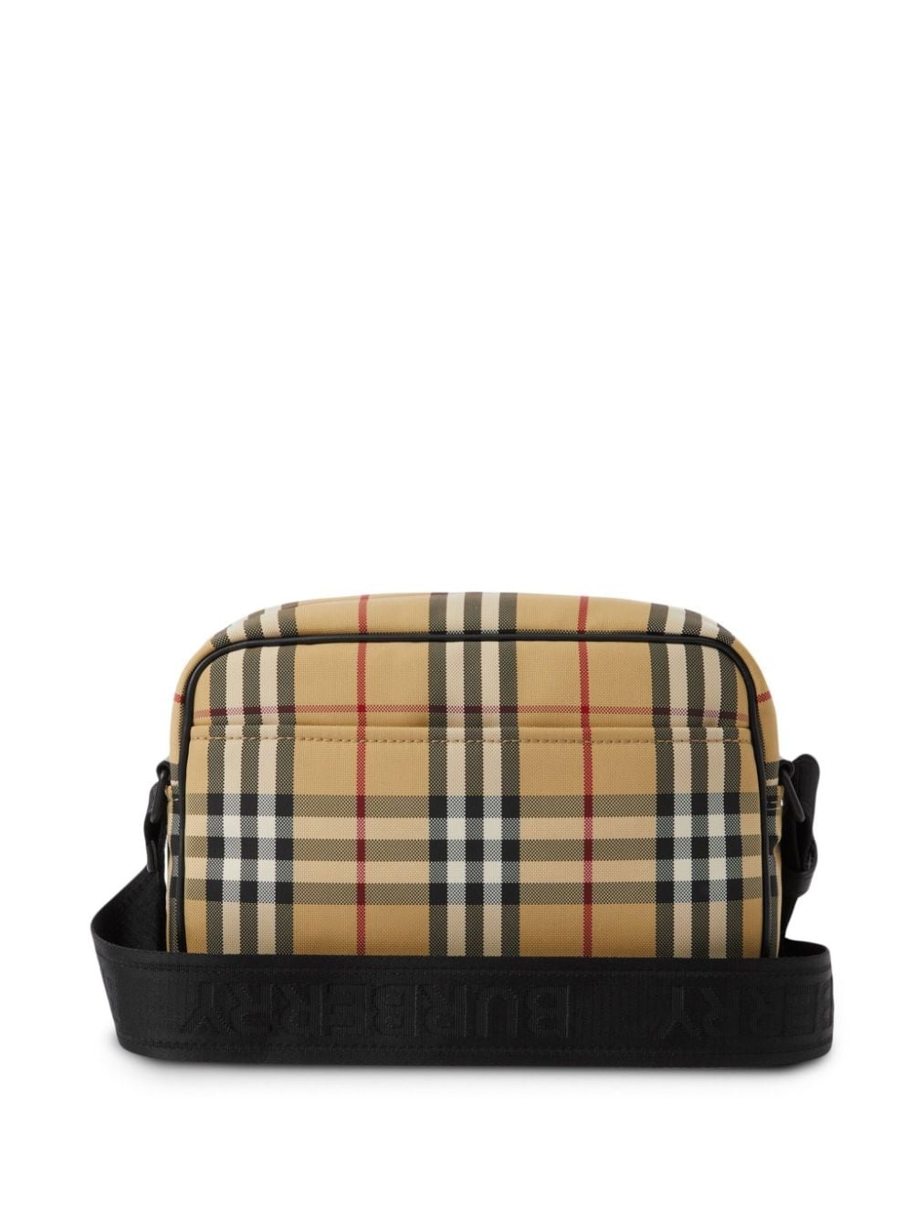 check-pattern shoulder bag - 3
