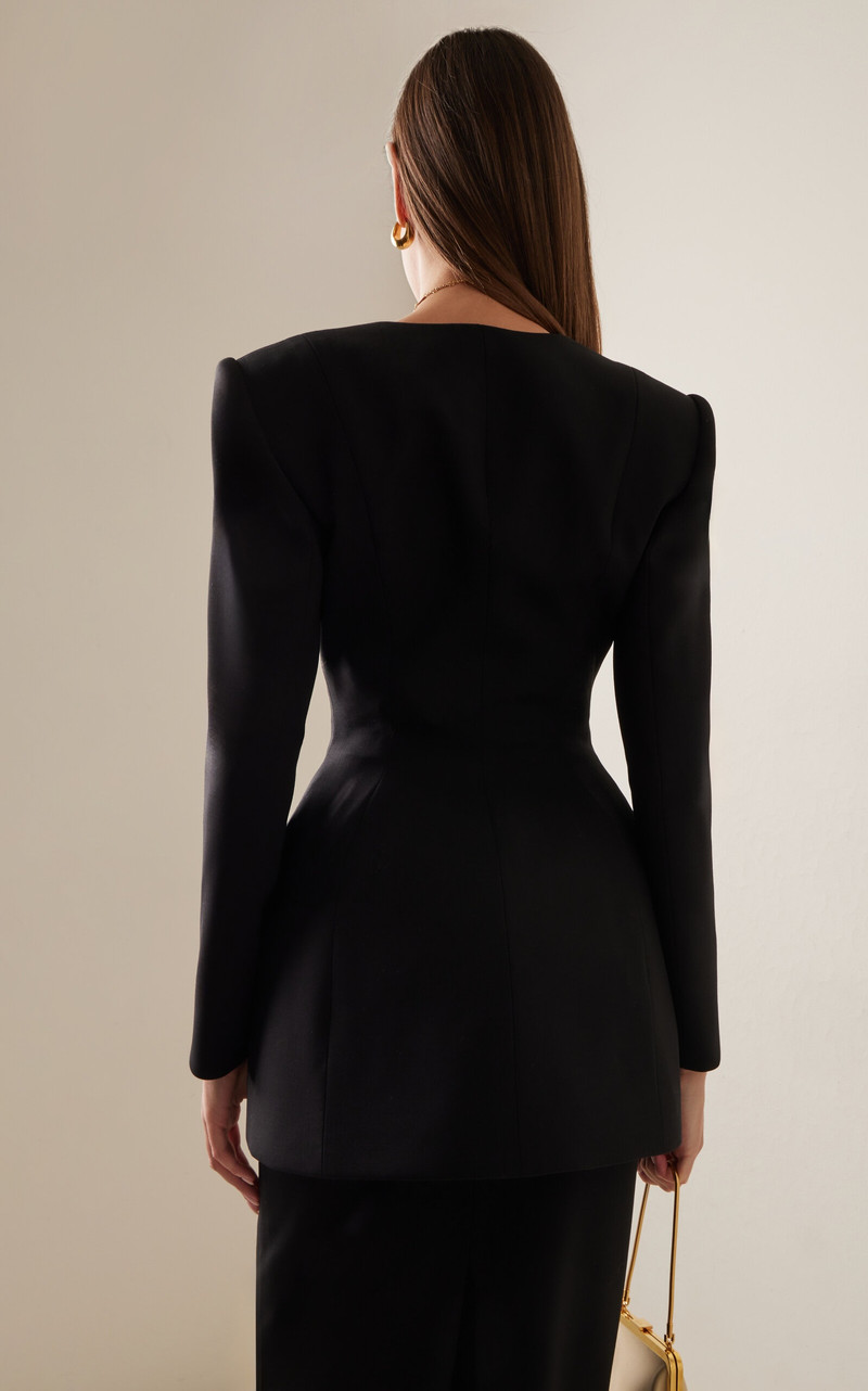 Fit And Flare Jacket black 6