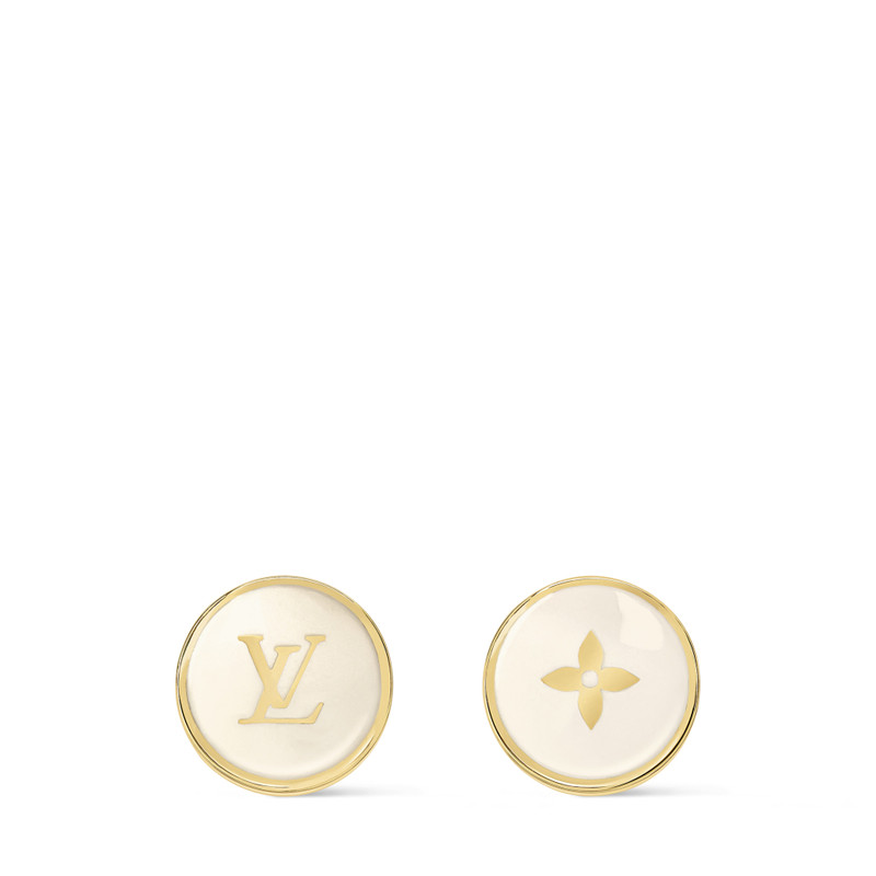LV Pearly Confetti Earrings 1